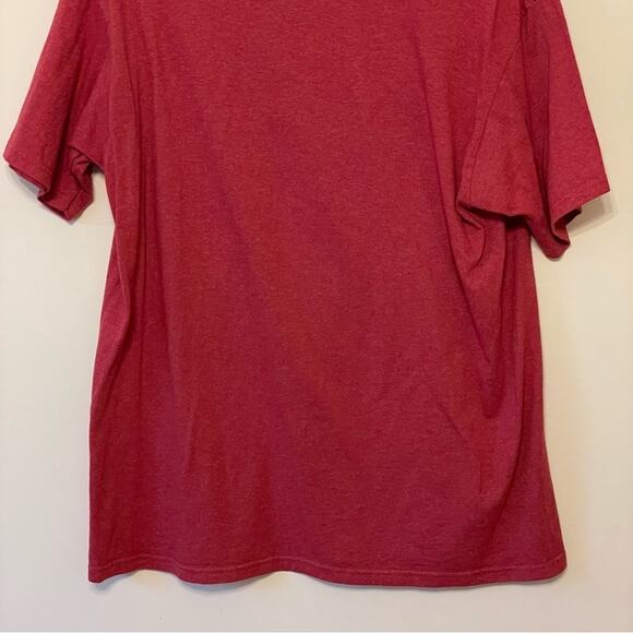 Disney L short sleeve t-shirt Mickey Mouse casual black red abstract collage - Picture 7 of 7